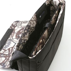 LeSportsac(レスポートサック) Men's メッセンジャーバッグ 5815 Abyss(BLACK)